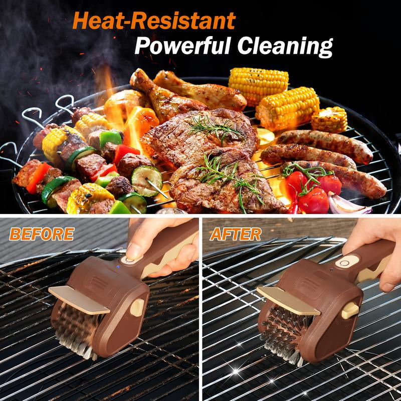 Electric Grill Brush- Cordless Rechargeable