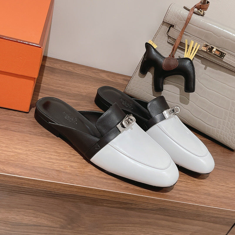 Hermes shoes Style 308 - sole and craftsmanship detail (alternate angle)