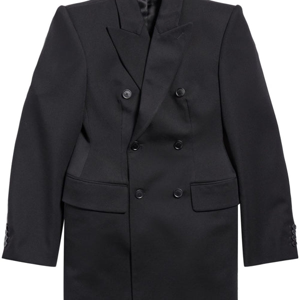 Balenciaga Jackets? BALENCIAGA Wool Double-Breasted Jacket Premium Casual Designer Jacket