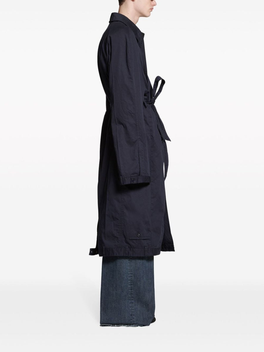 Balenciaga outerwear side profile designer luxury fashion
