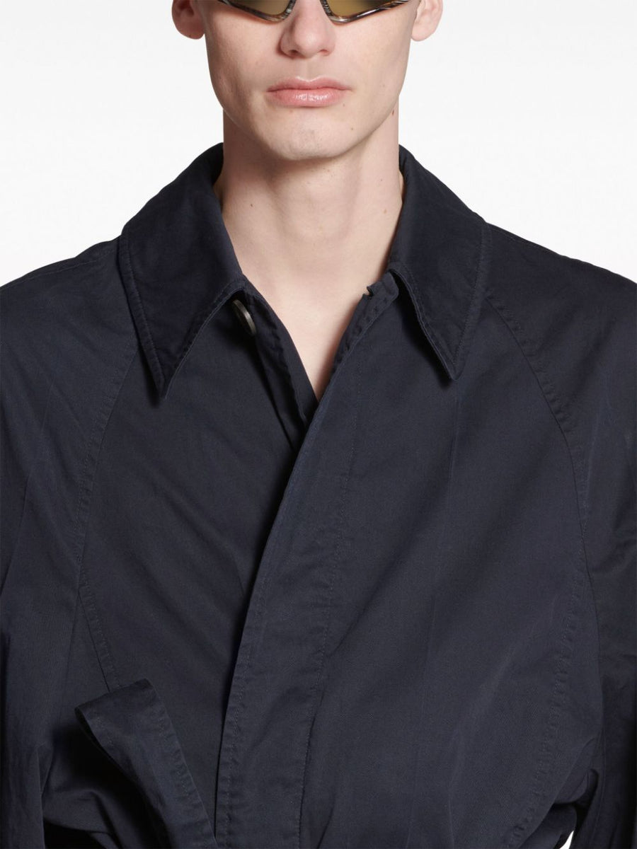 Balenciaga Jackets- BALENCIAGA Deconstructed Cotton Jacket - Men’s Outerwear Stylish Everyday Designer Outerwear