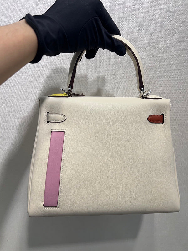 Interior view of polished premium bag