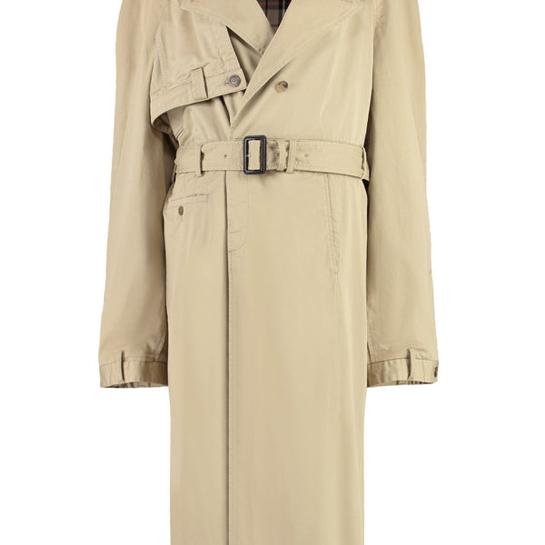 Balenciaga Jackets? BALENCIAGA Oversized Cotton Trench Jacket for Women Premium Casual Designer Jacket