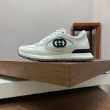 Gucci Casual sneakers in classic monochrome cushioned comfort fit front view