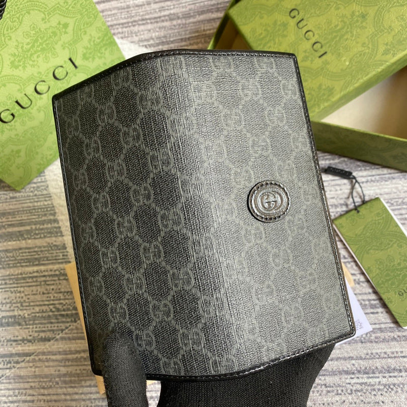 Back view of signature chic women's handbag – women's luxury accessory