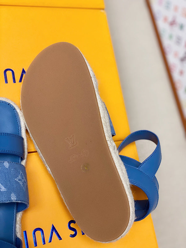 Louis Vuitton designer shoes full view