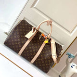Front view of sleek classic women's handbag – women's everyday handbag