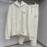 Front view of Louis Vuitton luxury clothing with streetwear-inspired cut