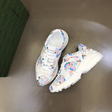 Gucci all-black luxury sneakers view 9 everyday casual design