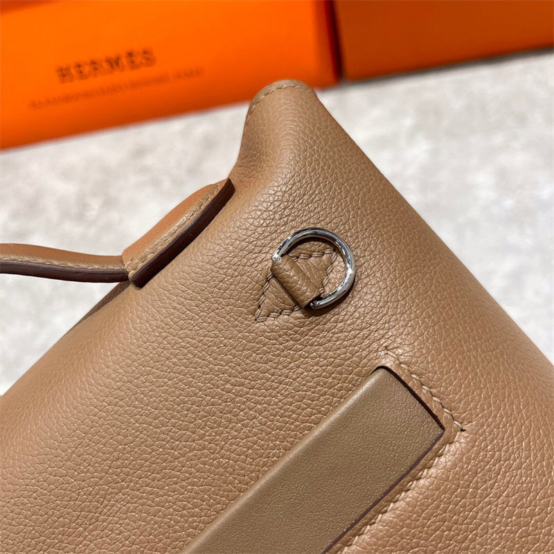 Close-up detail of curated bag design