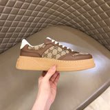 Gucci clean off-white luxury sneakers view 7 chunky sole construction