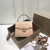 Statement Vegan Leather Handbag - Signature Hardware Accents | Women's Designer-Inspired Purse #1768 - product detail shot (image 10) of designer-inspired handbag