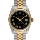 Side view of Rolex men's watch