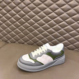 Gucci fresh white-and-black luxury sneakers view 6 breathable knit upper