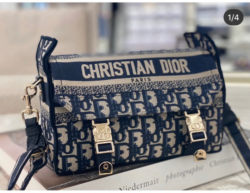 Front view of structured signature women's handbag – women's designer-style accessory