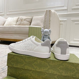 Gucci crisp white luxury sneakers view 7 everyday casual design