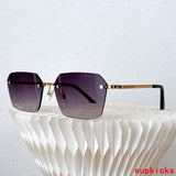 Side view of Louis Vuitton unisex sunglasses