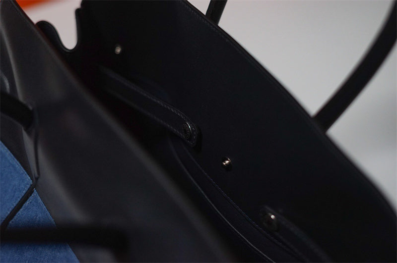  Understated everyday bag carried on shoulder