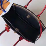 Back view of polished everyday-luxe women's handbag – women's statement bag