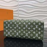 Styled lifestyle shot of signature premium women's handbag – women's luxury accessory