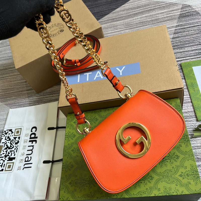 Front view of sleek signature women's handbag – women's luxury accessory