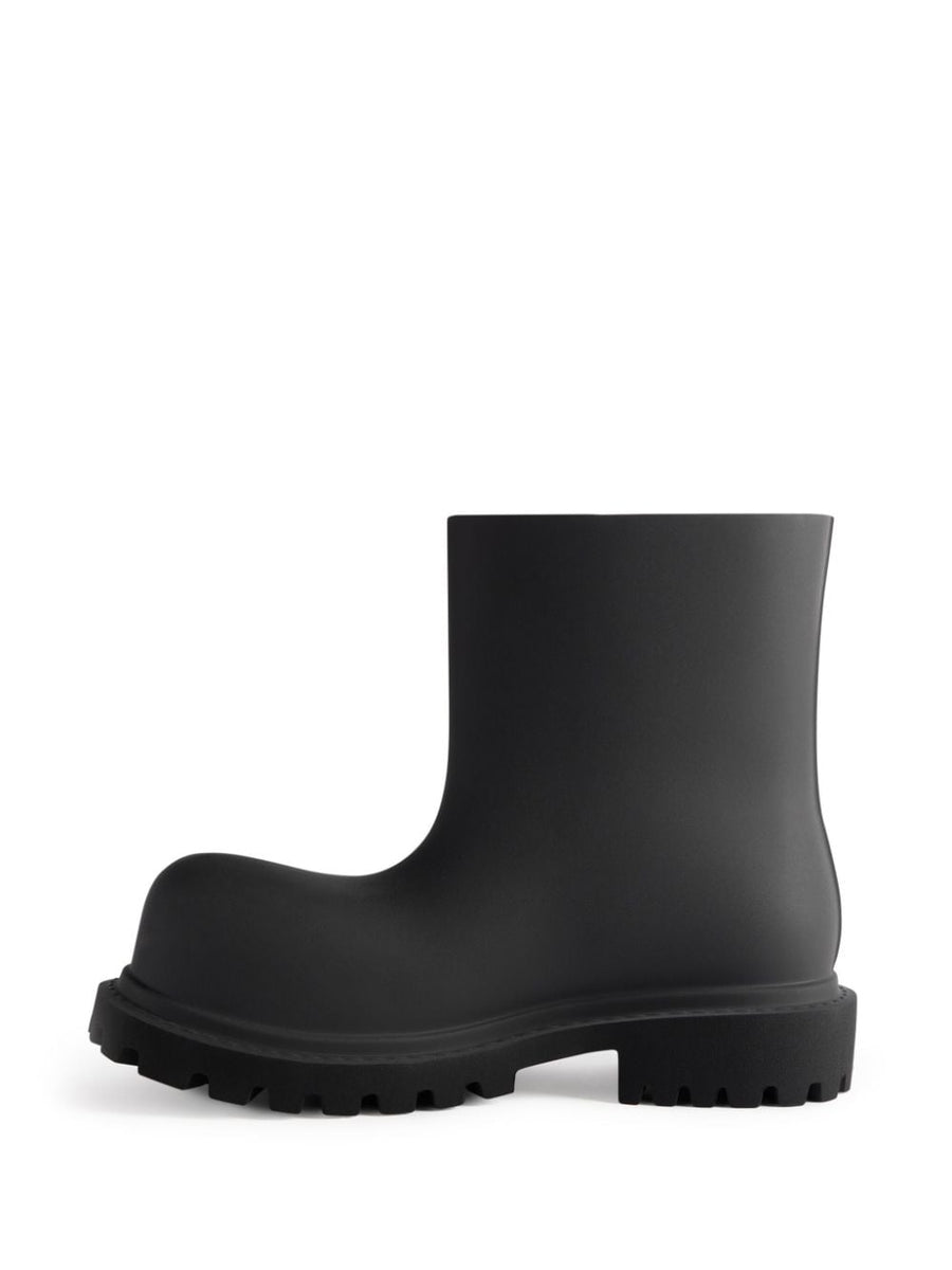 Balenciaga premium boots detail and craftsmanship close-up
