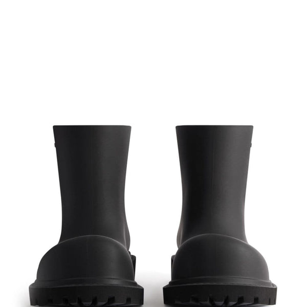 Balenciaga Shoes? BALENCIAGA Mini Steroid Logo-Emerging Ankle Boots Luxury Lifestyle Designer Footwear