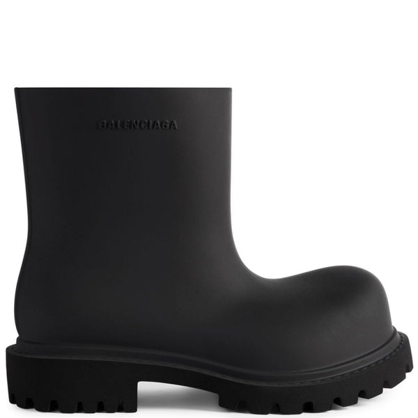 Balenciaga Shoes? BALENCIAGA Mini Steroid Logo-Emerging Ankle Boots Luxury Lifestyle Designer Footwear