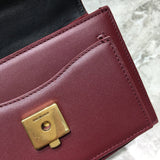 Sophisticated Premium PU Leather Handbag - Sleek Minimalist Lines | Women's Luxury Handbag #850 - alternate angle view (image 8) of designer-inspired handbag