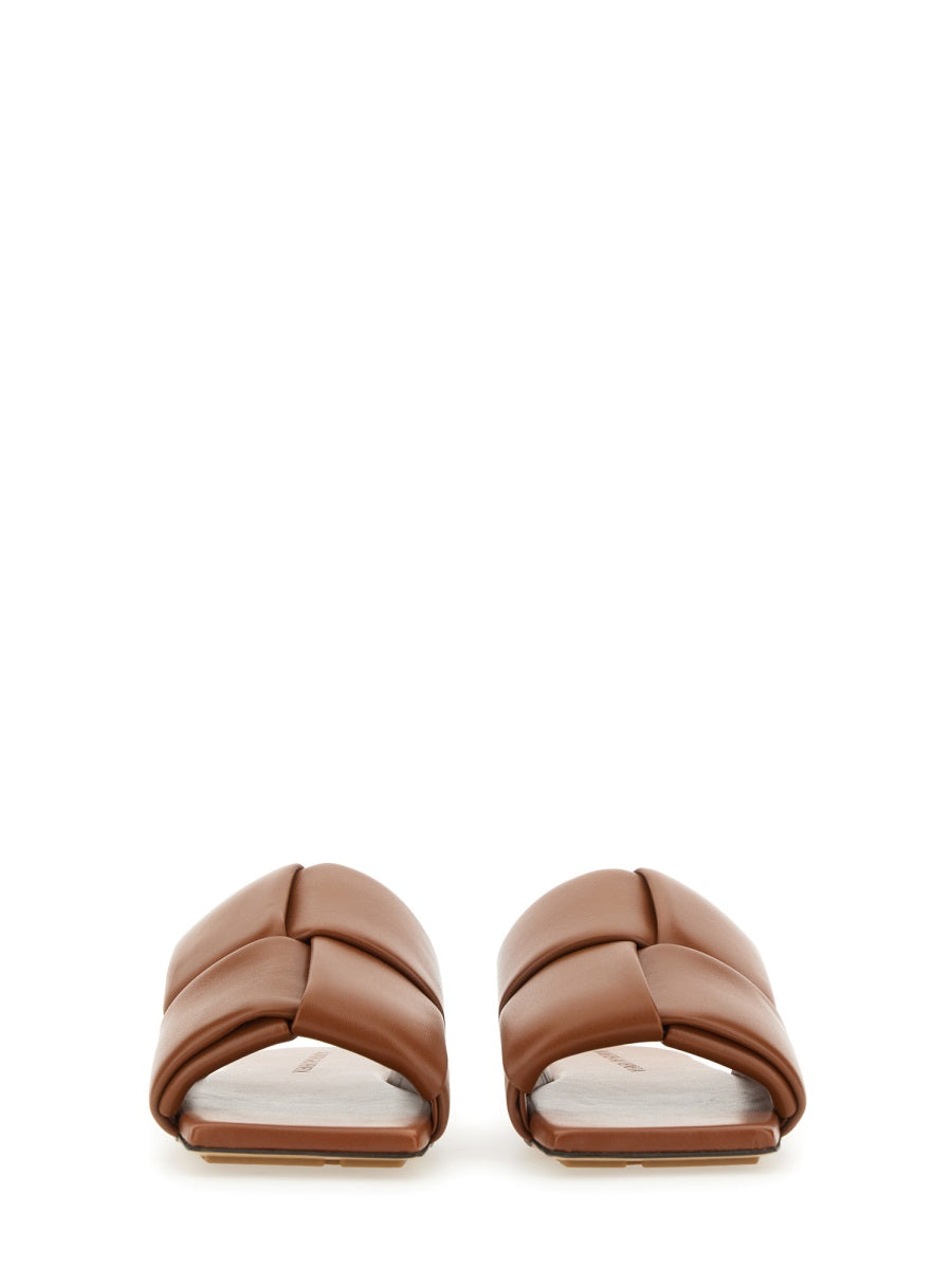 Bottega Veneta sandals side profile designer luxury fashion