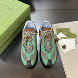 Gucci two-tone luxury sneakers view 5 streetwear statement look