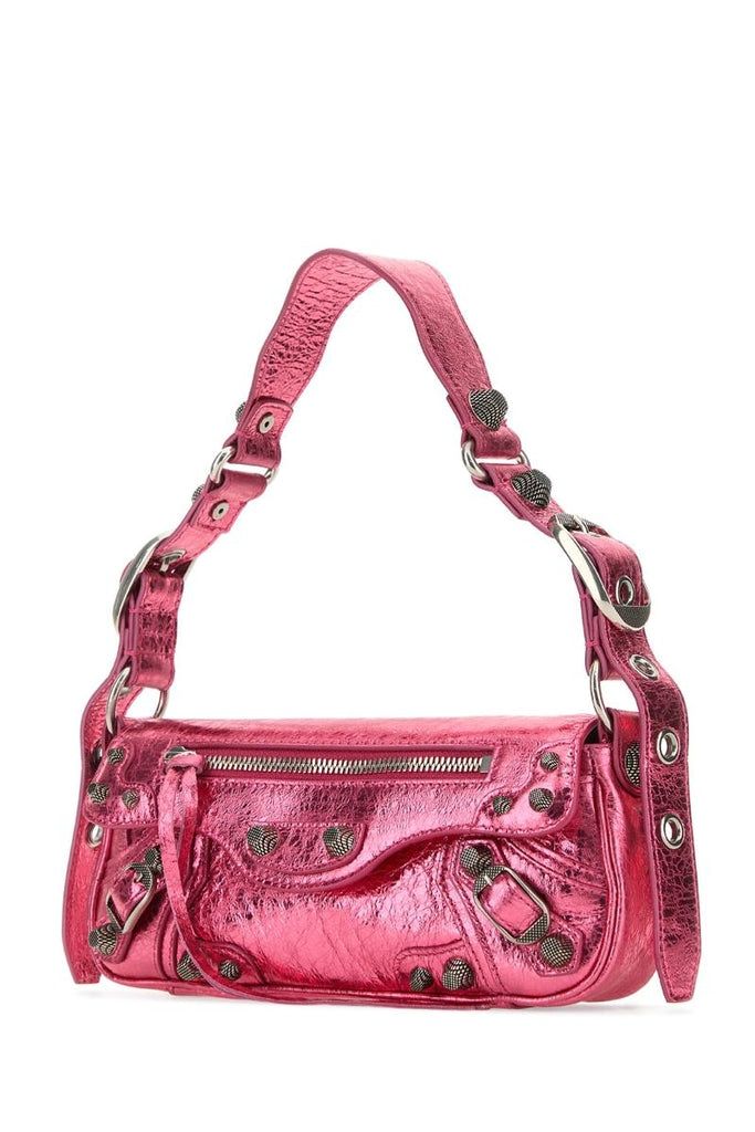Balenciaga premium shoulder bags detail and craftsmanship close-up