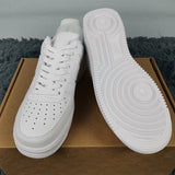 Nike soft grey luxury sneakers view 5 bold athletic profile