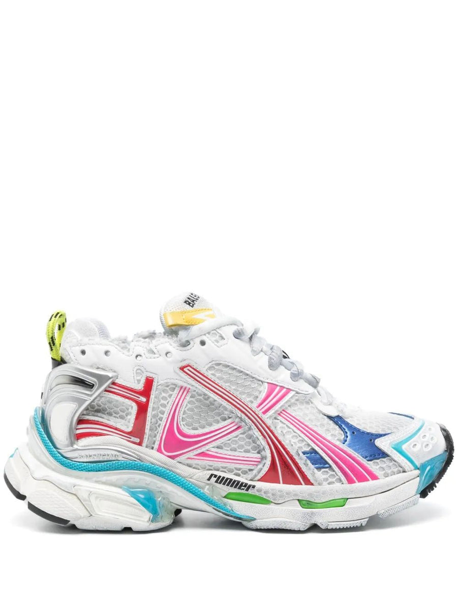 Balenciaga Shoes? BALENCIAGA Worn-Out Effect Runner Sneakers for Women Premium Designer Casual Shoes