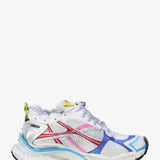 Close-up of Balenciaga sneakers hardware and fine stitching
