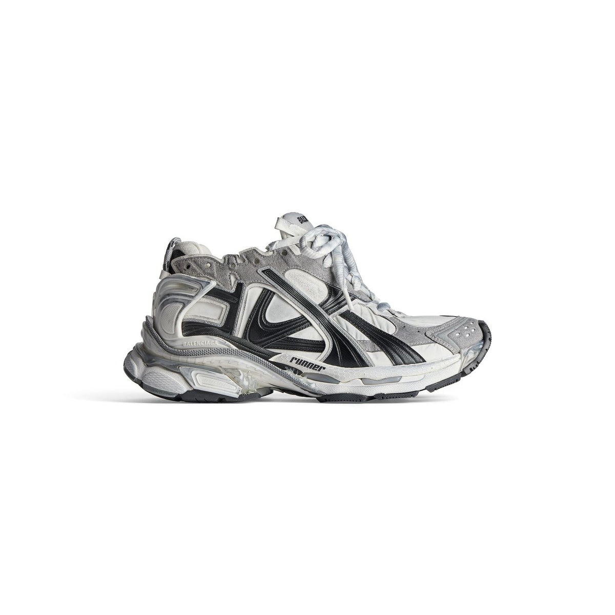 Balenciaga premium sneakers detail and craftsmanship close-up