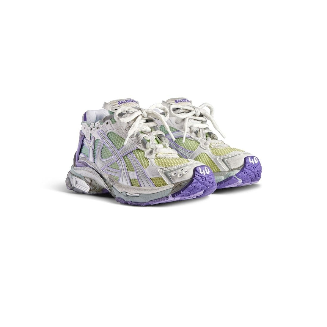Balenciaga Shoes? BALENCIAGA Women's Gradient Mesh Runner Sneakers Luxury Lifestyle Designer Footwear