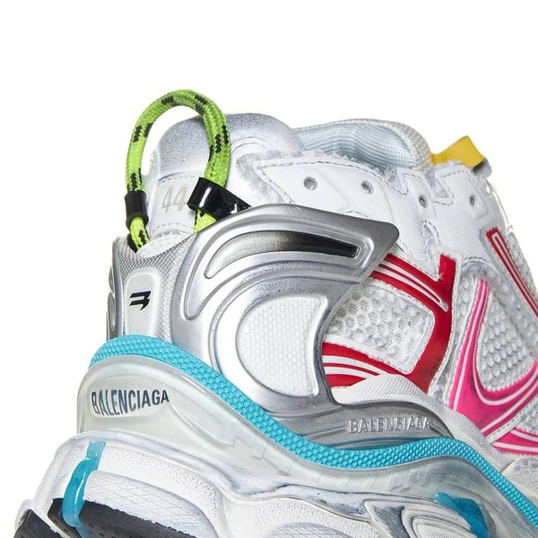Balenciaga Shoes? BALENCIAGA Men's Multicolor Runner Mesh Sneakers Comfortable Everyday Designer Shoes