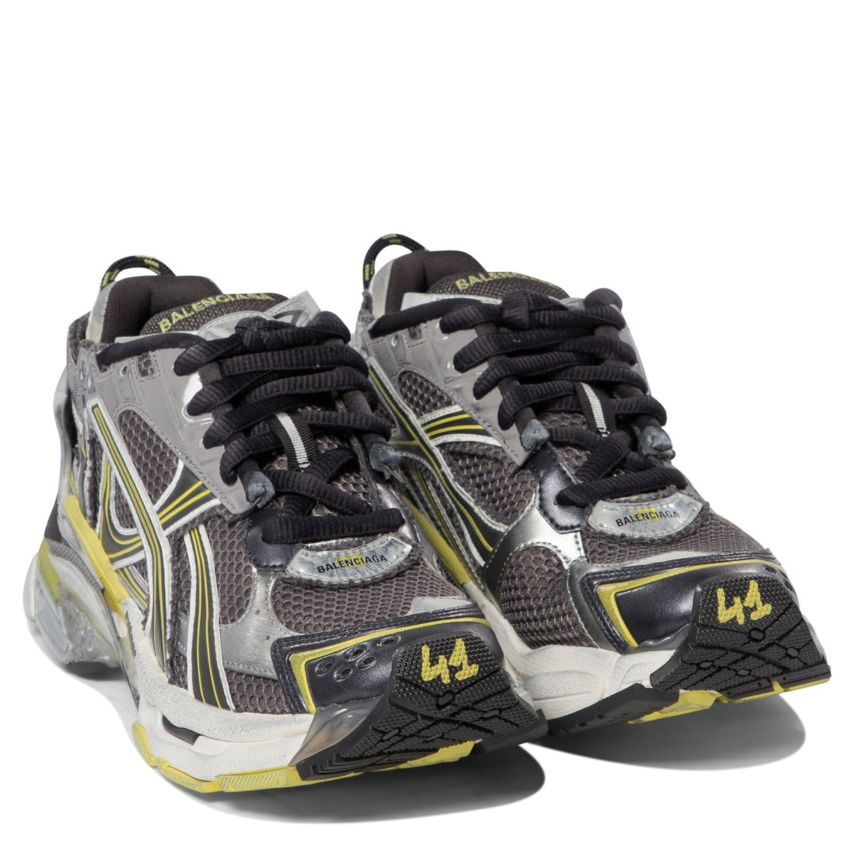 Balenciaga premium sneakers detail and craftsmanship close-up