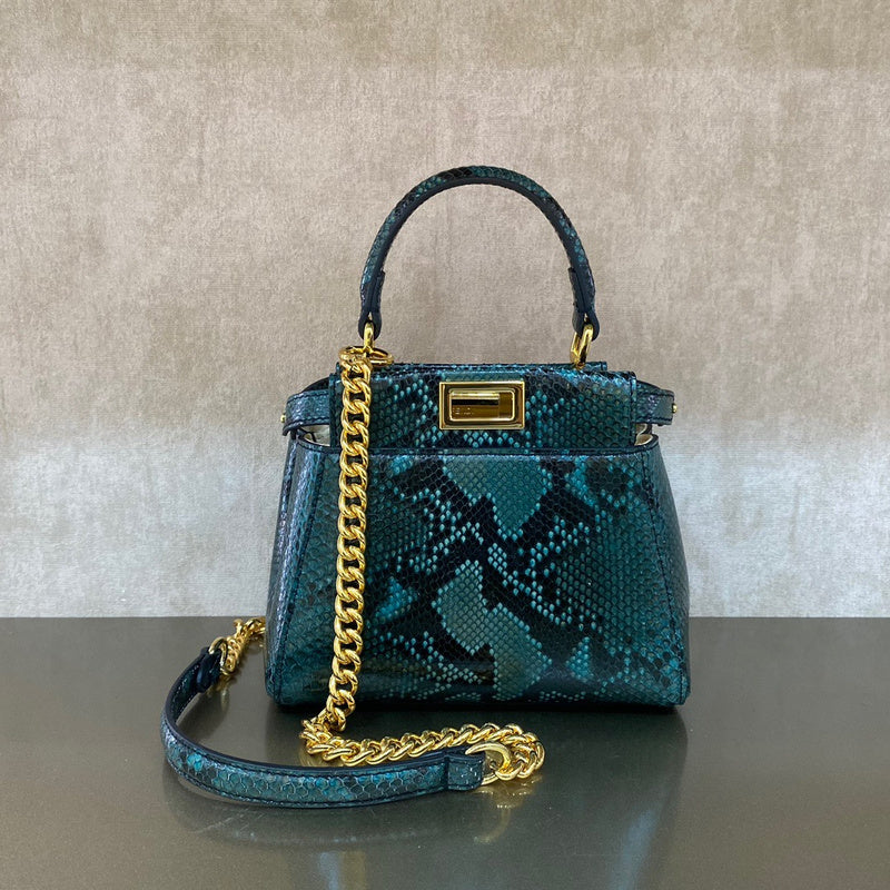 Ziva's Charm handbag – side angle view (Standard Size)