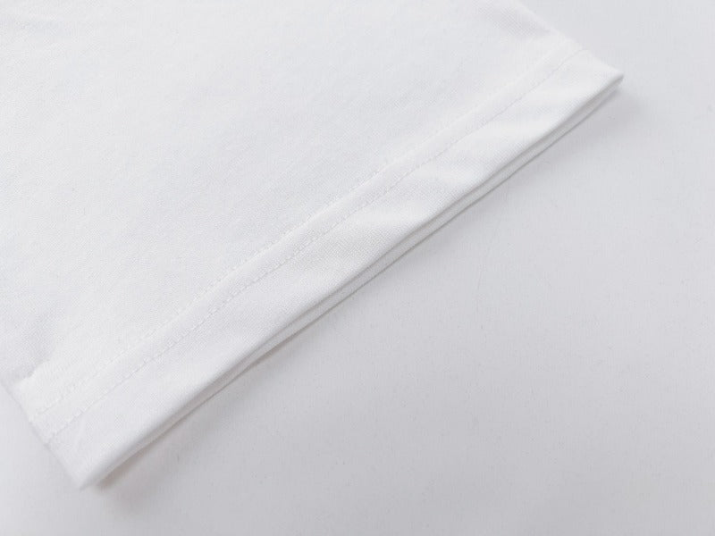 Front view of Louis Vuitton cotton t-shirt with logo-detail design