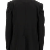 Balenciaga outerwear side profile designer luxury fashion