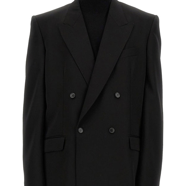 Balenciaga Jackets? BALENCIAGA Regular Fit Wool Jacket - Size M Premium Casual Designer Jacket