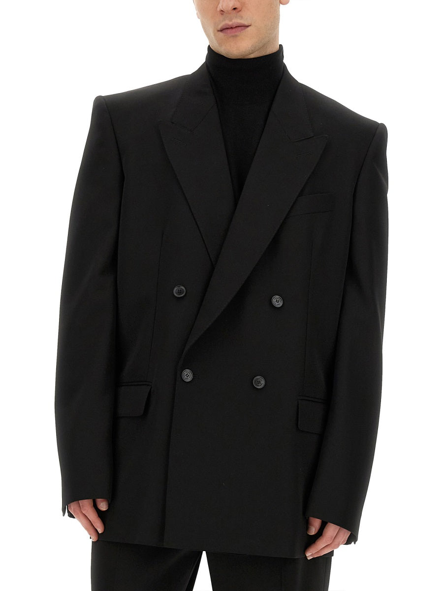 Balenciaga Jackets? BALENCIAGA Regular Fit Wool Jacket - Size M Premium Casual Designer Jacket