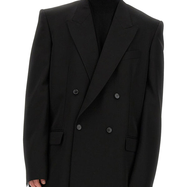 Balenciaga Jackets? BALENCIAGA Regular Fit Wool Jacket - Size M Premium Casual Designer Jacket