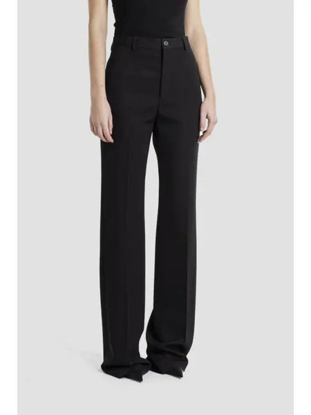 Balenciaga Pants? BALENCIAGA Slim Fit High-Waisted Pants for Women Tailored Everyday Designer Pants