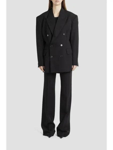 Balenciaga Pants? BALENCIAGA Slim Fit High-Waisted Pants for Women Tailored Everyday Designer Pants