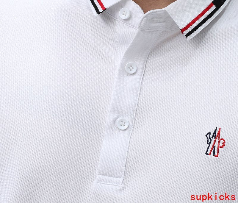 Side profile of Moncler luxury clothing with contemporary cut