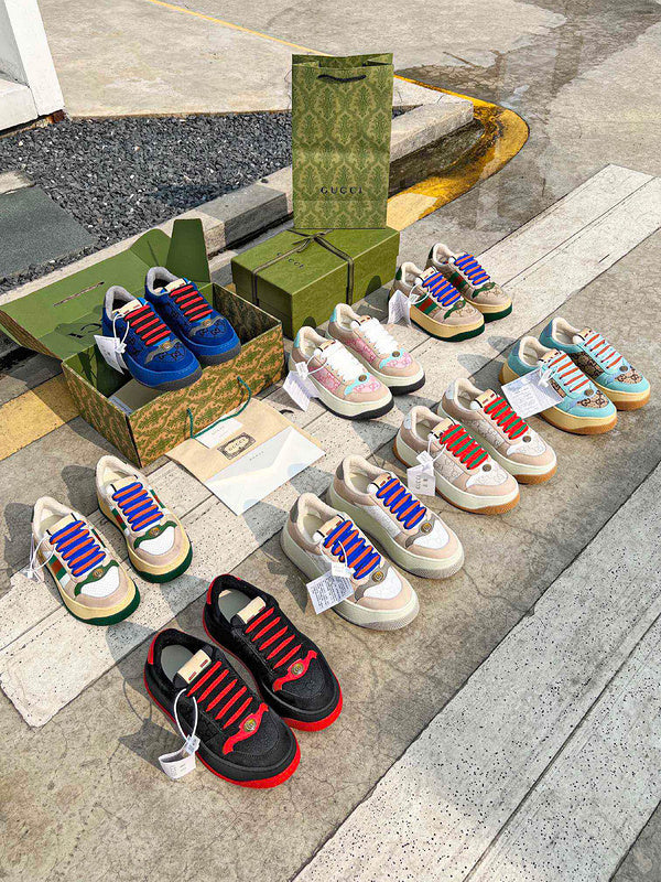 Gucci fresh white-and-black luxury sneakers view 10 minimalist modern build