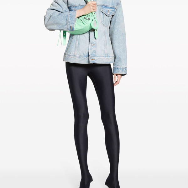 Balenciaga Jackets- BALENCIAGA Hourglass Denim Jacket for Women Premium Casual Designer Jacket